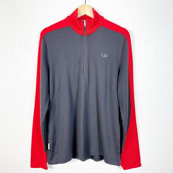 Icebreaker Women’s Sport 320 Merino Wool Quarter Zip Pullover Size X-Large - Picture 14 of 14